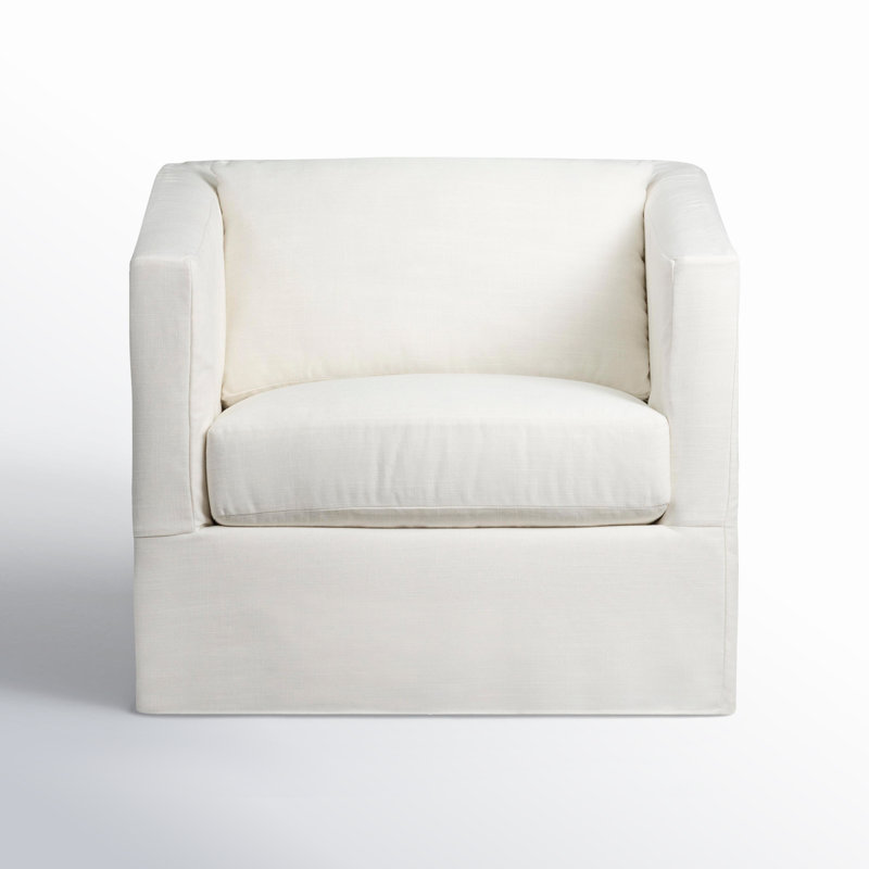 Chaise et demi Emilie, Chêne, Chenille Crypton® neige Nomad