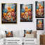«Popart Playful Pancake Parade», reproduction d'art sur toile abstraite_105821-95901977-95901976