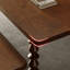 Ensemble de table en bois massif rétro de style français-106294796