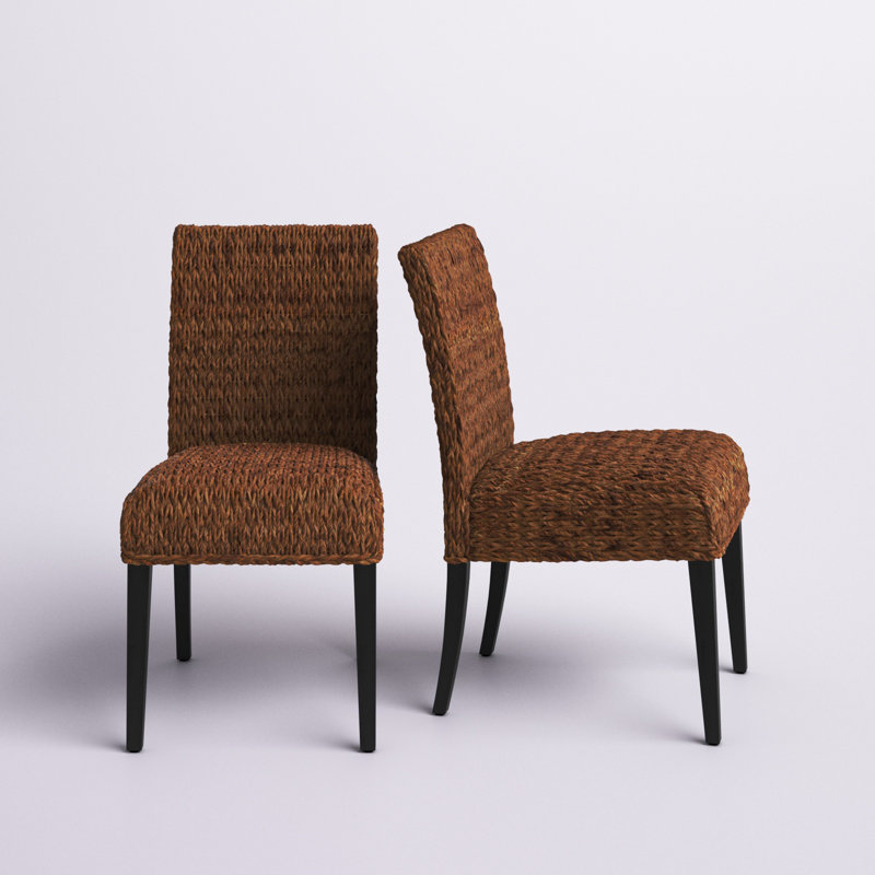 Annetta Rattan Dining Chair Set