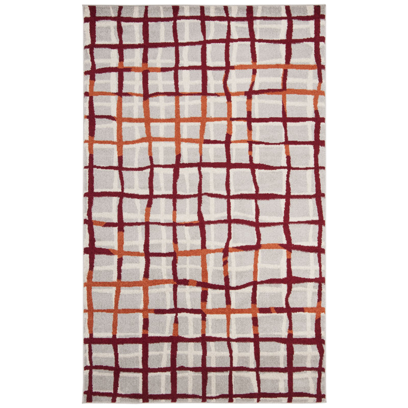 Tapis abstrait Seto Performance, Rectangle 5 pi 3 po x 8 pi