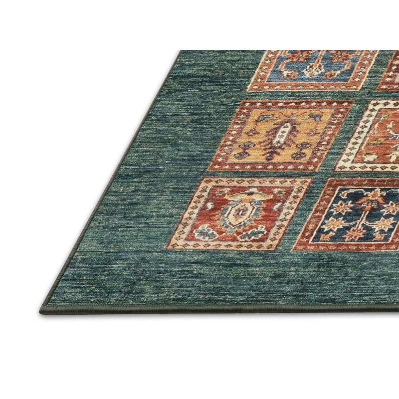 Abstract Indoor Rug, Rectangle 7' x 10'