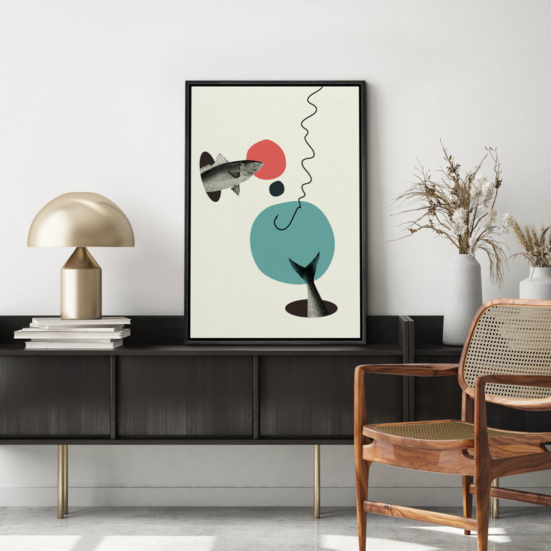 Fish, Black, 36" H x 24" W
