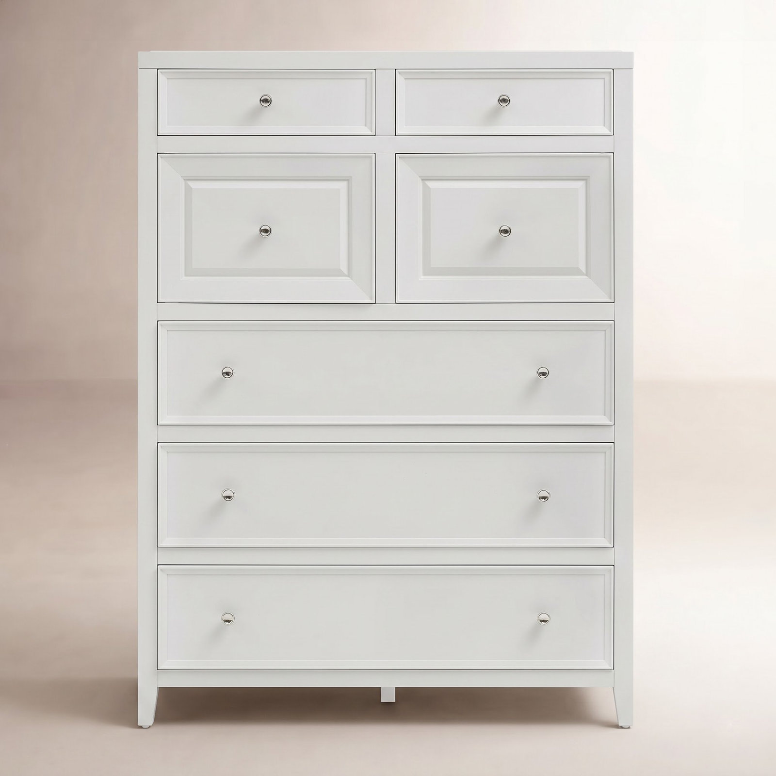 Rosalie 44" Cedar Dresser, White
