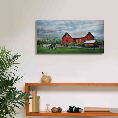 'Grazin' Time' by Lori Deiter, Canvas Wall Art
