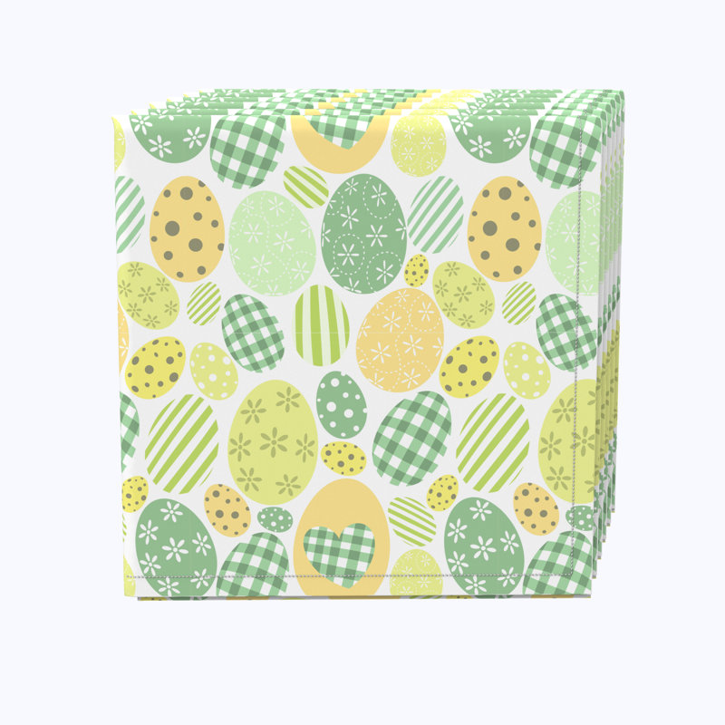 Dameyune Cotton Twill No Pattern Square Napkin