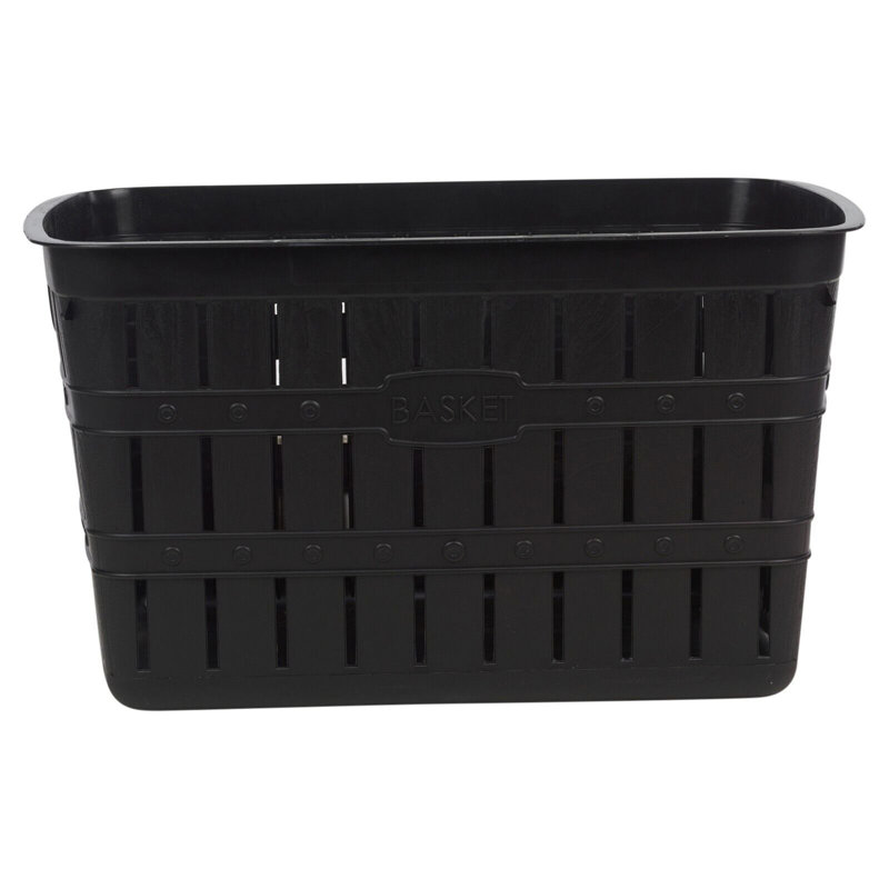 Rebrilliant Plastic Crate, Black
