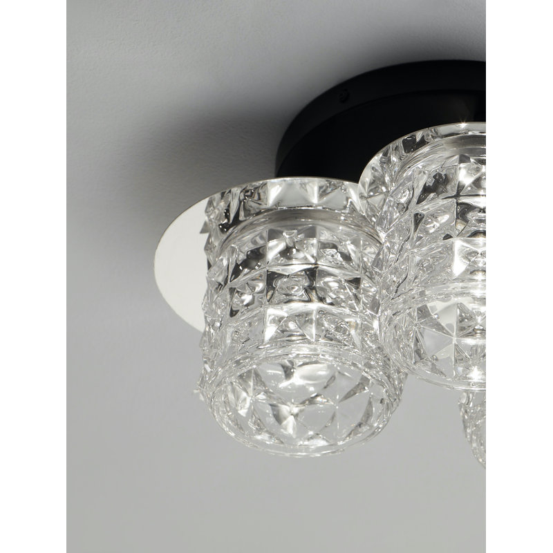 Bibbie Glass Flush Mount