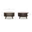 Table basse ronde avec rangement George Oliver Klever