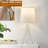 Khrysten 24" Modern Table Lamp Paris Tower Base with 3-Colour Temperature Bedside Table Lamp (Bulbs Included)-1746565978