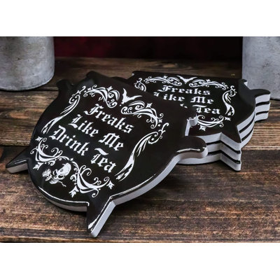 Ceramic 4 Piece Coaster Set
