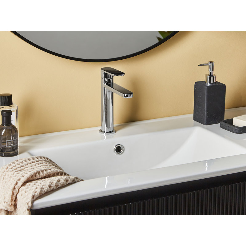 Basin Mixer Tap Mahar Brass Silver, Silver