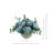 Keenum Hydrangea Floral Arrangement in Vase-1856787030