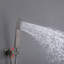 Système de douche complet au plafond avec valve brute (avec boîte encastrée)-61562238