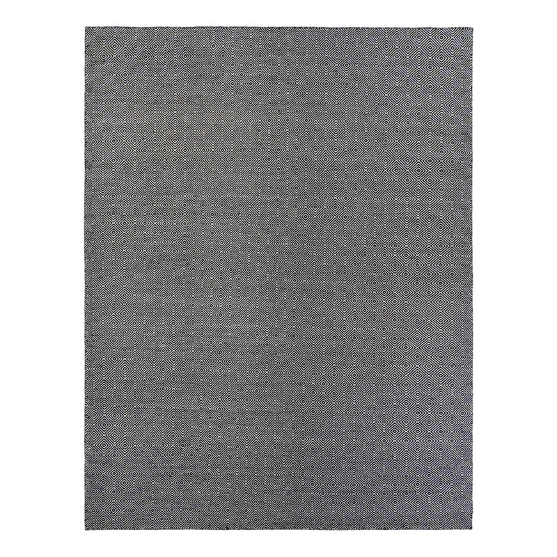 Traetyn Flatweave Wool Indoor Rug, Rectangle 9' x 12'