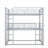 Metal Twin Size Triple Bunk Bed-1248185672
