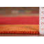 Tapis indien rouge fait à la main Gabbeh 6 x 8