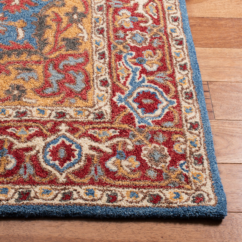 Farnhamville Hand Tufted Wool Oriental Rug, Rectangle 3' x 5'