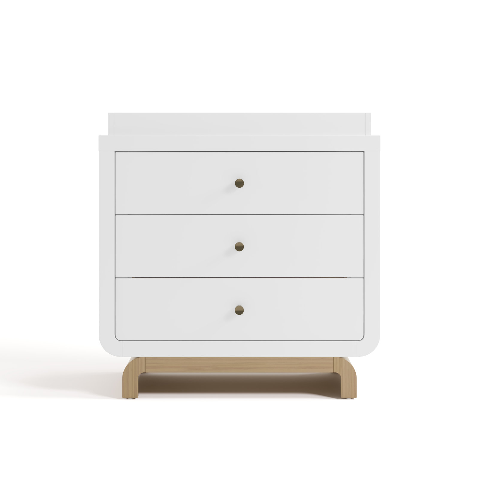 Santorini 3 Drawer Chest With Changing Topper, White