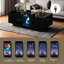 Pedestal Coffee Table with Storage-2135549972
