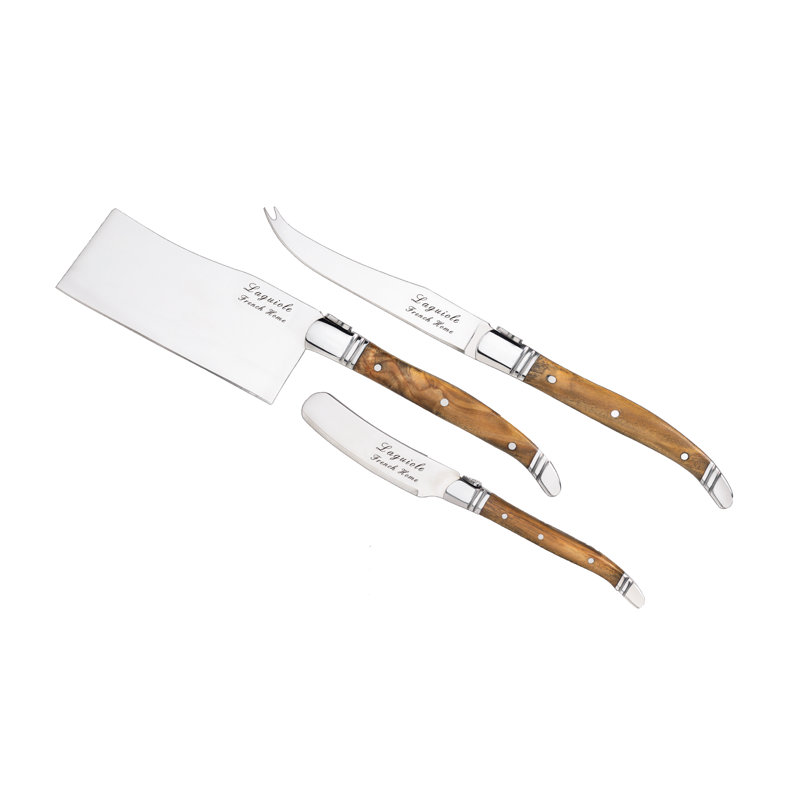 Hixon 3 Piece Laguiole Cheese Serving Set