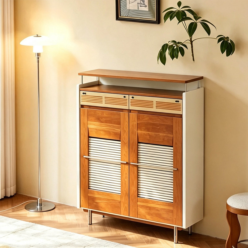 Organisateur de rangement rétro, 46.45" H x 39.37" W x 14.96" D