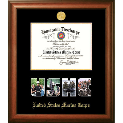 Marine Discharge Picture Frame