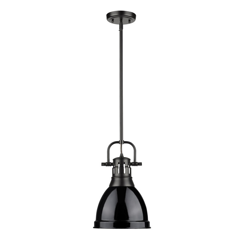 Ruthie 1 - Light Pendant, Black, Black
