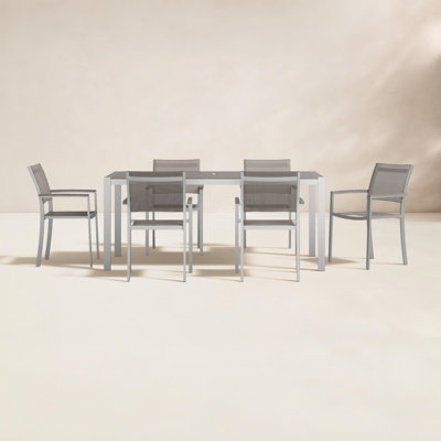 Devan 71" Patio Dining Set