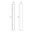 Inside-Out 1 - Light LED Flush Mounted Sconce-17369835