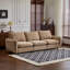 99 In. 3-Piece Modular Free Combination Sectional Velvet Sofa Couch