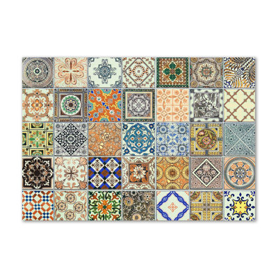 Ceramic Tiles - Wrapped Canvas Print