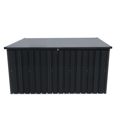 High - Quality Metal Storage Box for Large - Scale Outdoor Use, Ideal for Garden and Patio Organization