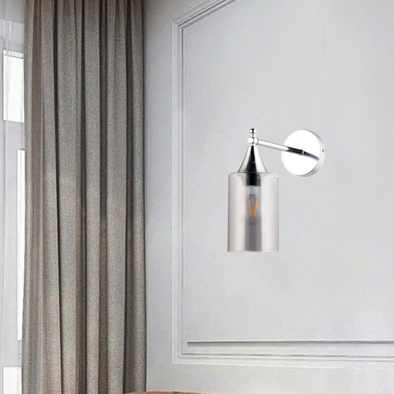 Wrought Iron Armed Sconce