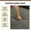 Upholstered Armchair with Footstool-400165317