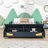 Alara Platform Bed with Race Car Design and Footboard Storage-1478345121