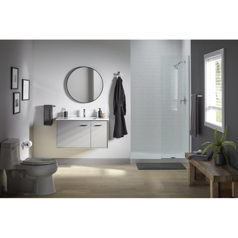Minimal Robe Hook, Polished Chrome
