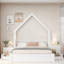 Lit plateforme en bois avec garde-corps et 2 tiroirs Wood House-1042002165