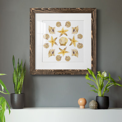«Seaside Kaleidoscope I-Premium», reproduction encadrée prête à être accrochée