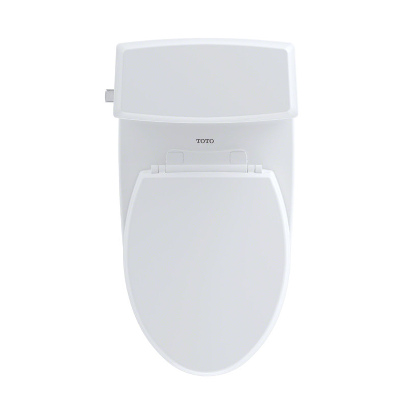 Connelly® Dual-Flush Elongated Two-Piece Toilet (Seat Not Included), Left-Hand, Cotton 
