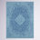 Tapis d'intérieur / extérieur bleu Susanne