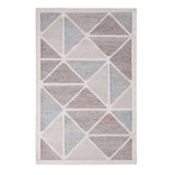 Rug & Kilim’S Scandinavian Inspired Moroccan-Style Beige And Blue Polyester Rug