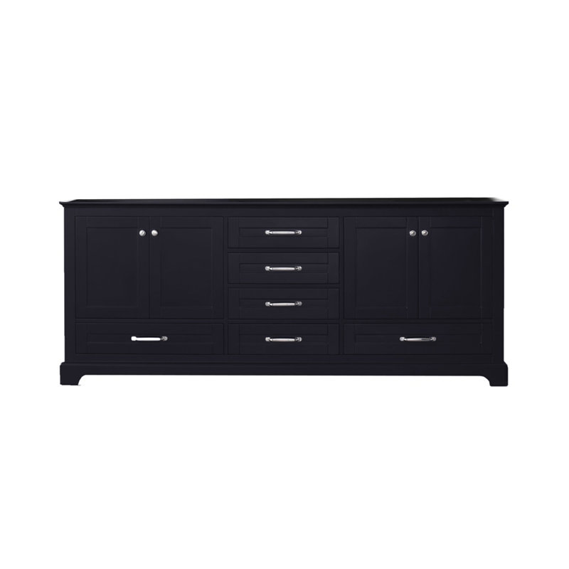 Dukes 80 in W x 22 in D Double Bath Vanity, Espresso