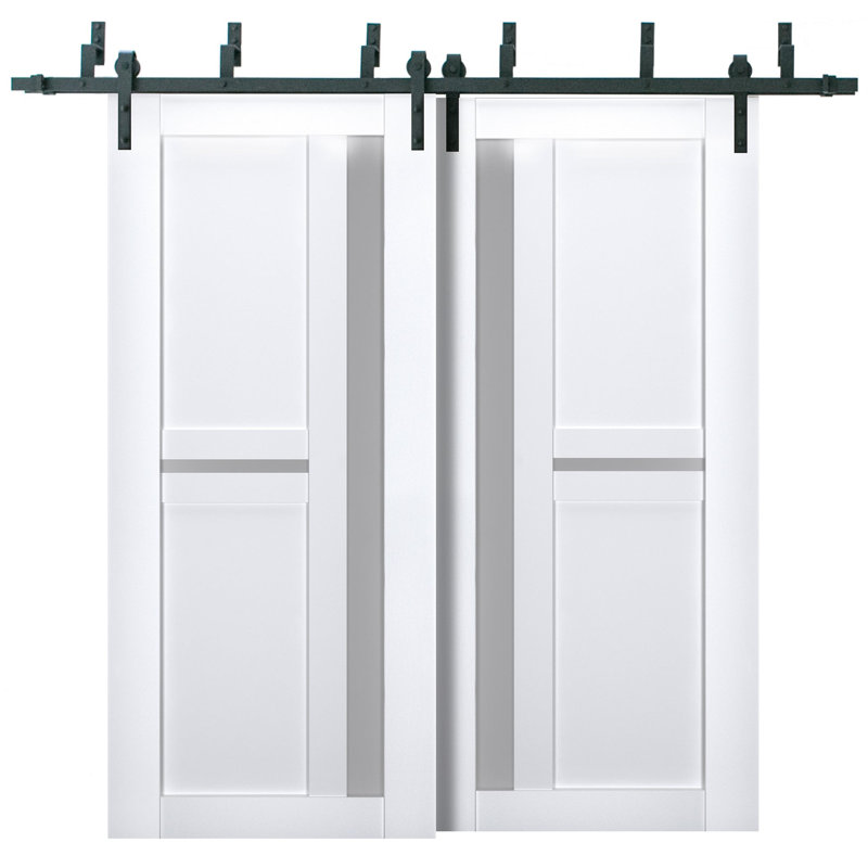 Portes de placard Veregio, 84 po x 80 po, Blanc