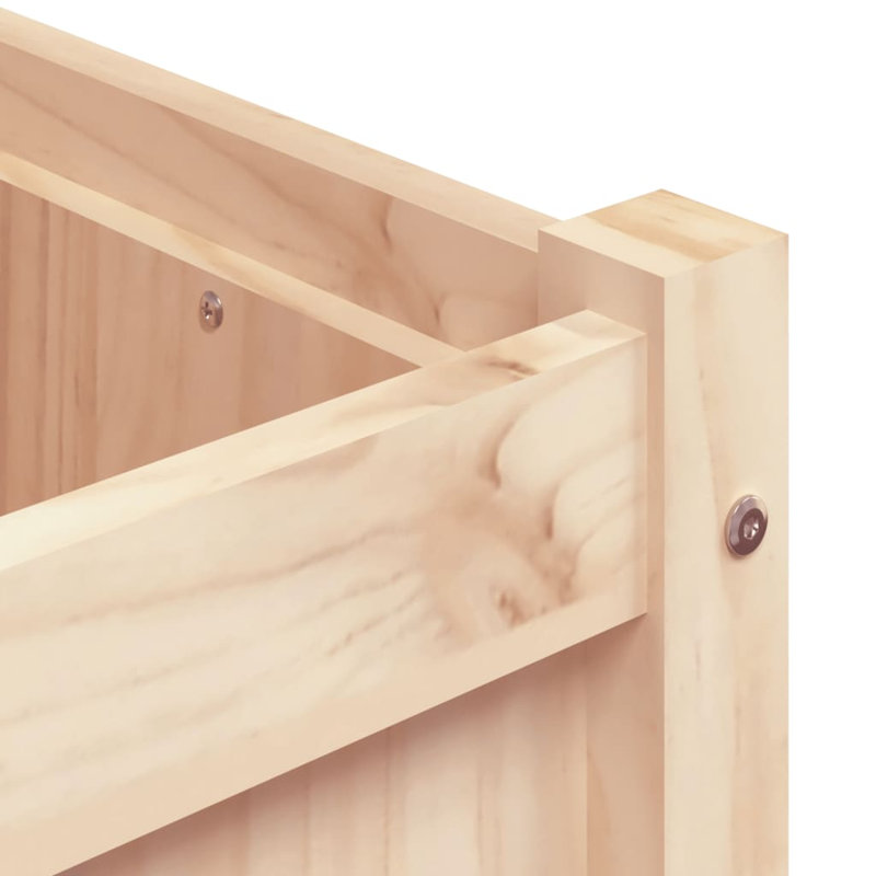 Pin massif 59,1 po x 19,7 po x 27,6 po Loon Peak®, H 19,7 po x l 70,9 po x P 19,7 po, Naturel clair