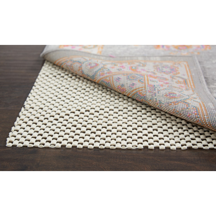 Dimson Super Grip Natural Indoor Cushioned Non Slip Rug Pad for Hardwood Floors Symple Stuff Rug Pad Size: Rectangle 8' x 11