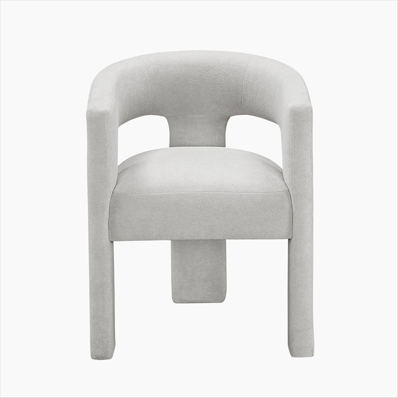 Ensemble de 2 chaises d'appoint élégantes Modern Luxury Luxury Elegant, Gris clair