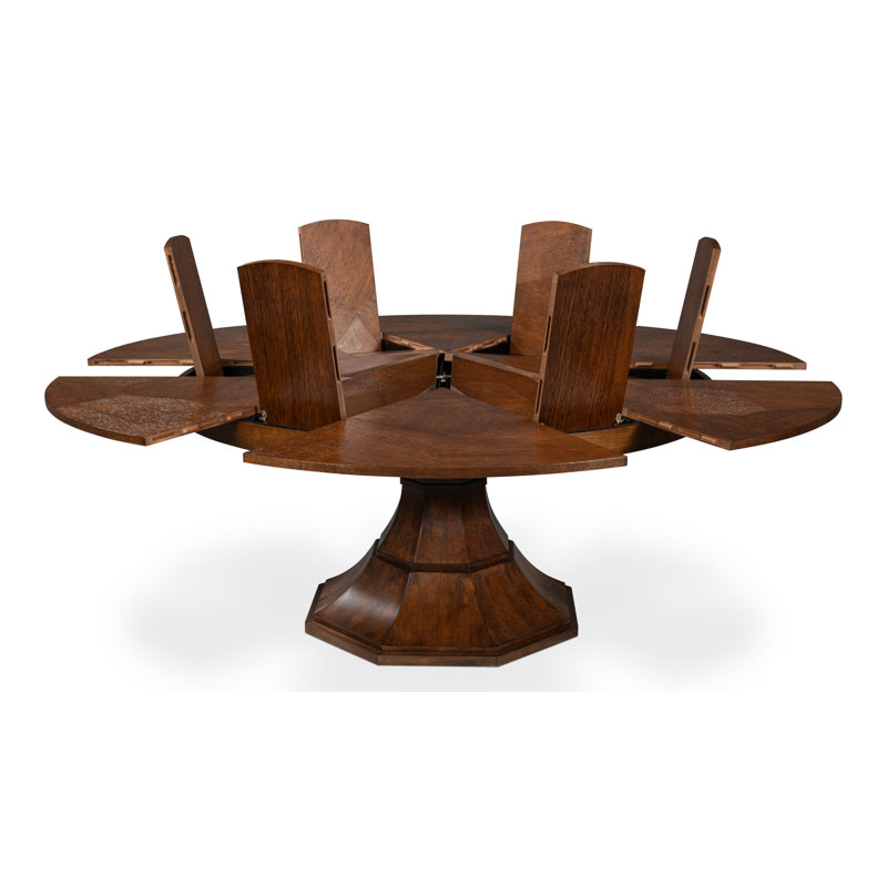 Giselle Round Dining Table, 30"H x 66"L x 66"W, Palladio