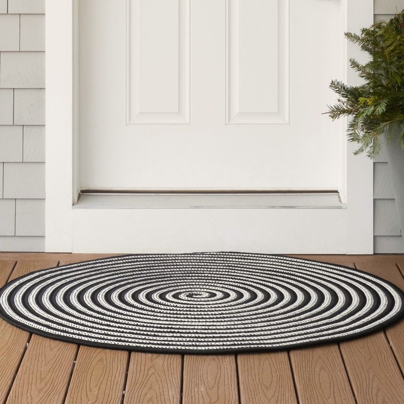 Tapis rond intérieur / extérieur, Rond 16 po