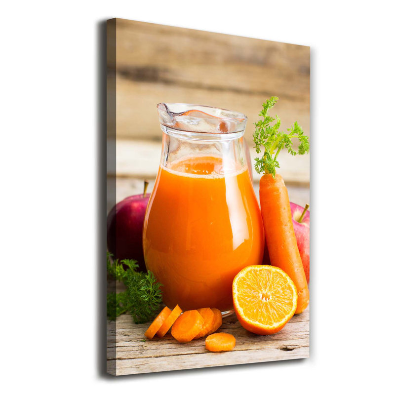 Fruit Juice - Wrapped Canvas Print